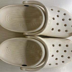 White crocs